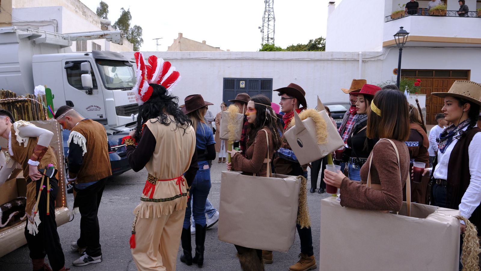 Las mejores imágenes de las carrozas de las fiestas de Canjáyar