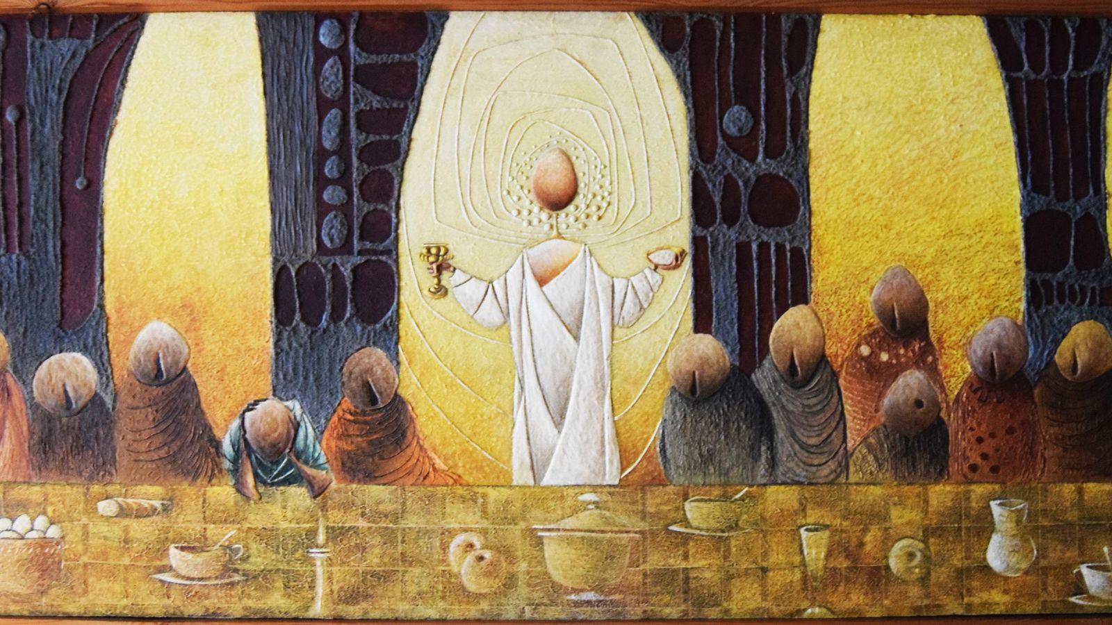 Cuadro 'La Santa Cena' de Lorenzo Cherbuy.