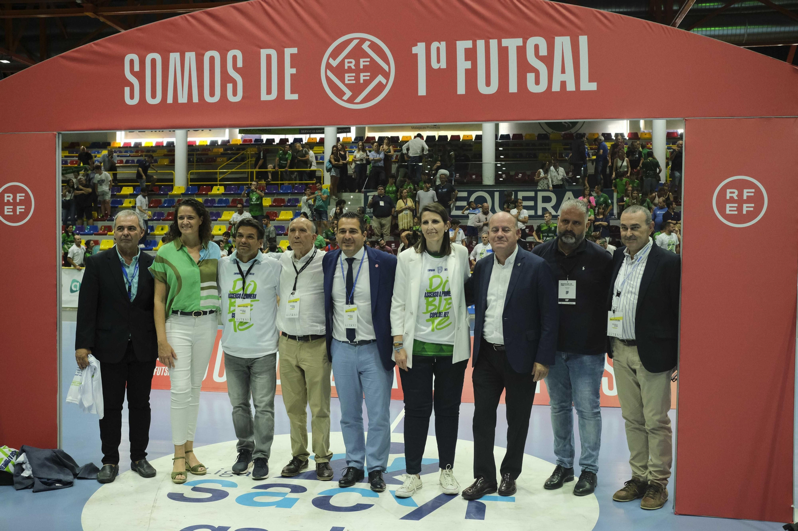 La fiesta del ascenso del BeSoccer UMA Antequera, en imágenes