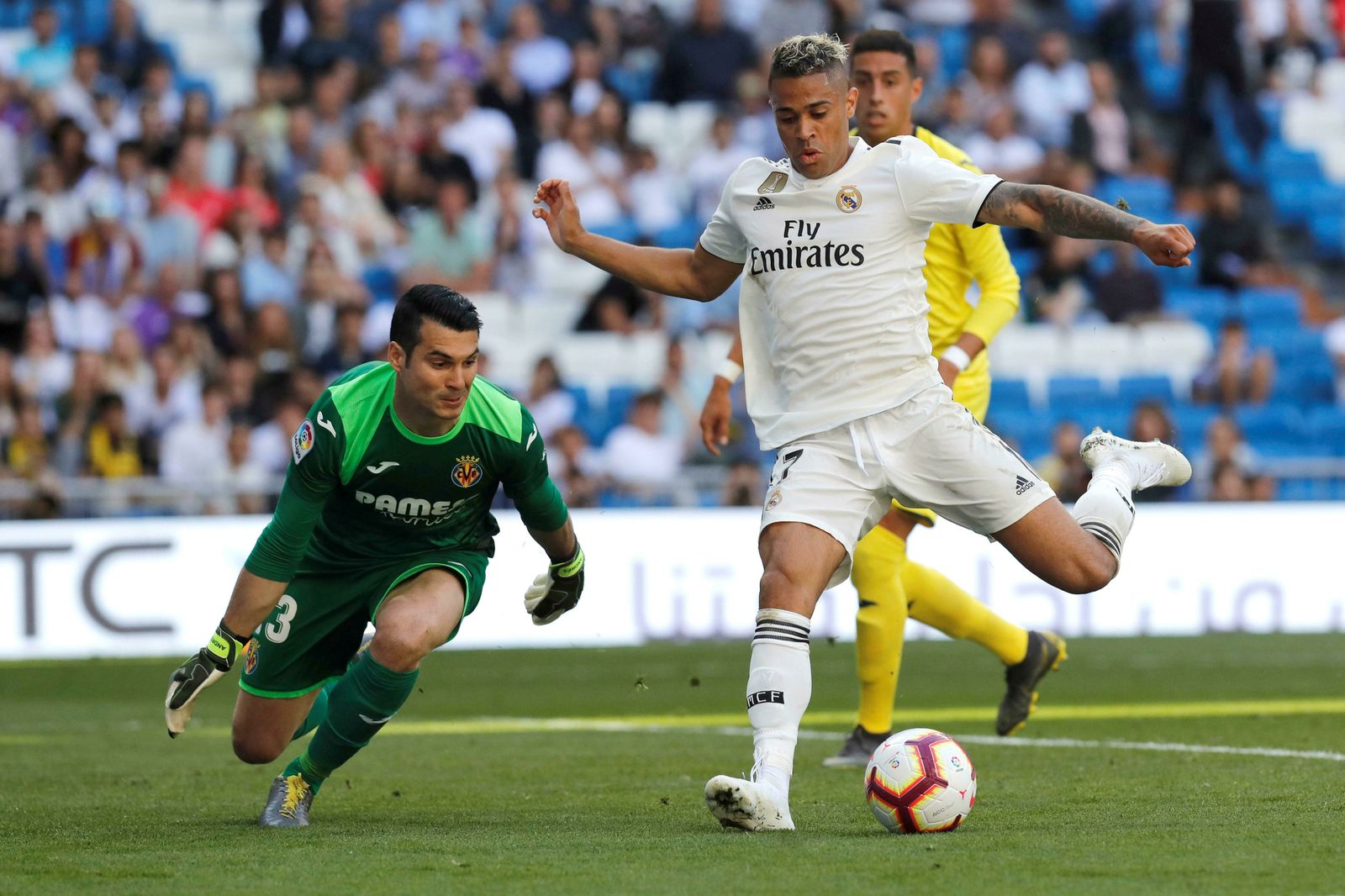 El Real Madrid - Villarreal, en imágenes