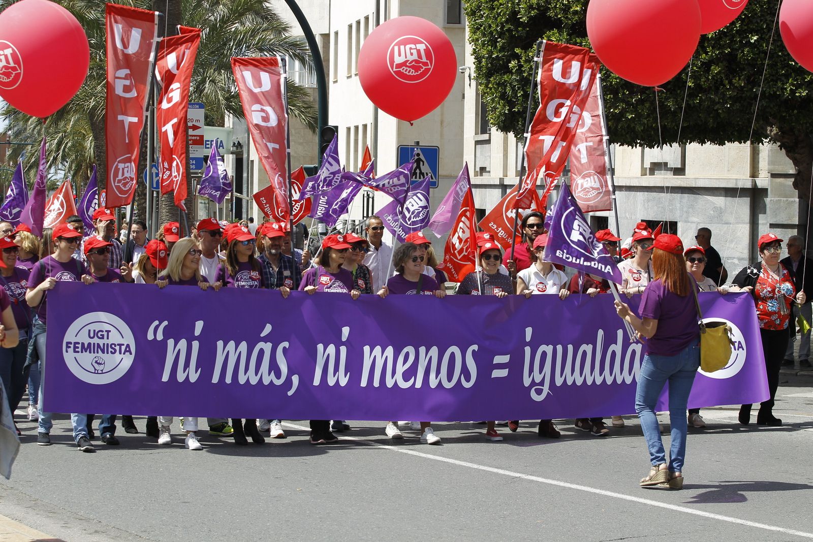 Fotogalería Manifestación del Primero de Mayo. Día Internacional de los Trabajadores. Almería