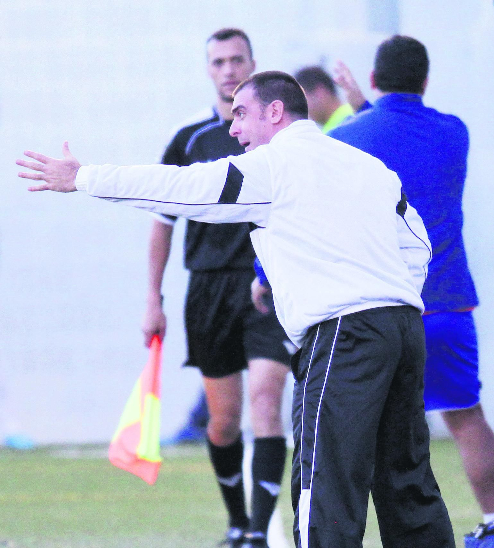 Guede, en su etapa en El Palo.