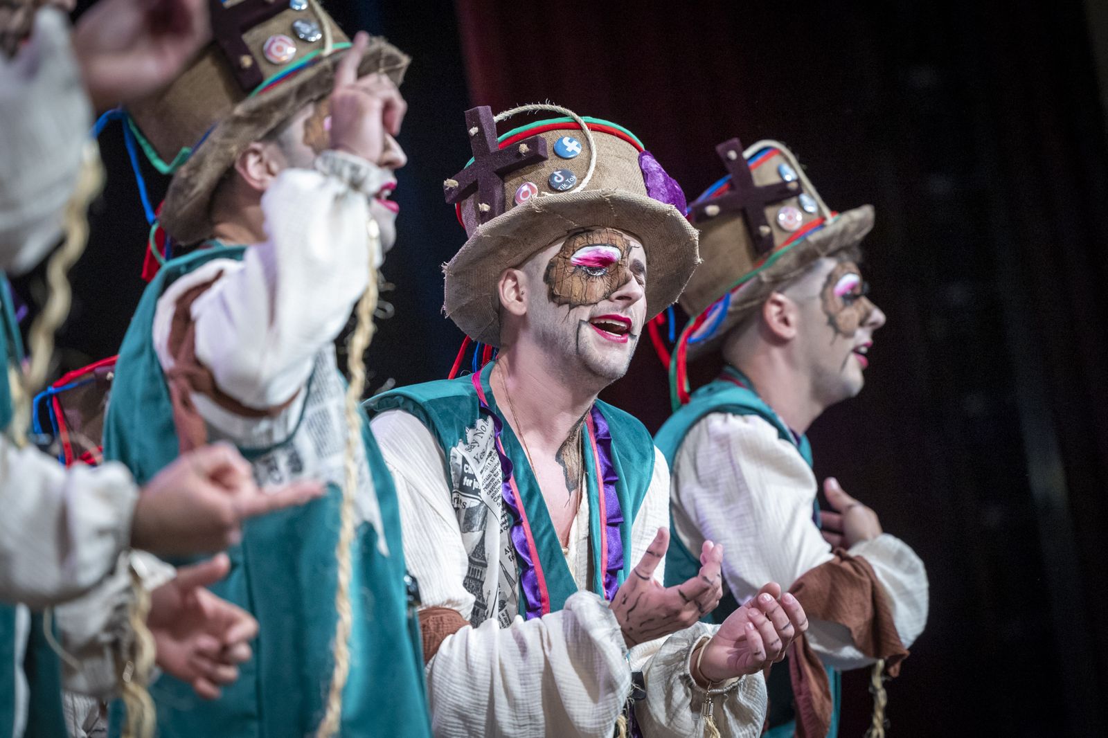 Comparsa 'Los manipulaos'