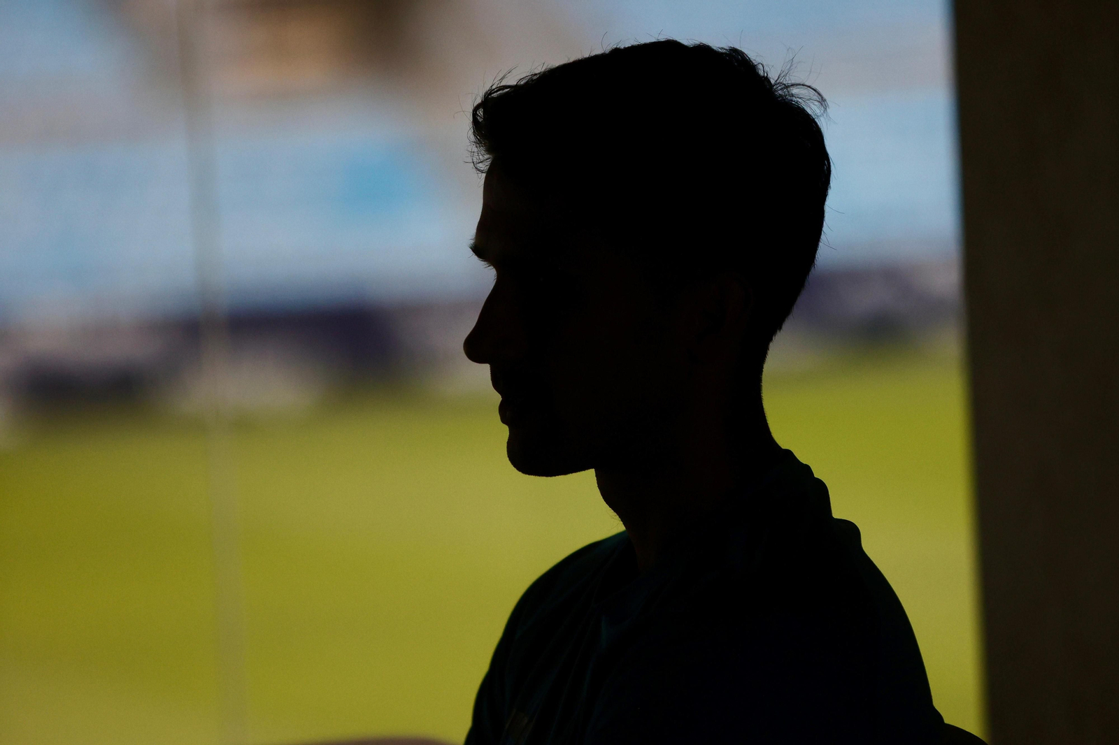 Las fotos de la entrevista a Juanpe, jugador del Málaga CF