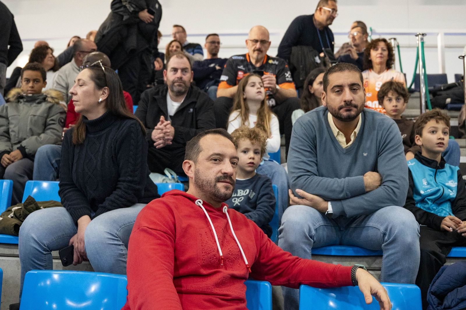 Las imágenes del partido entre Unicaja Costa de Almería y Pamesa Teruel de Superliga de voleibol