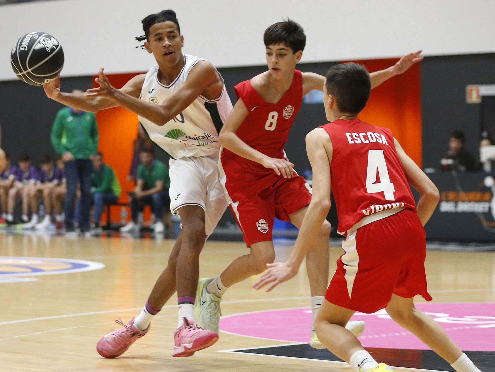 Las imágenes del Unicaja en la segunda jornada de la fase previa de la Minicopa