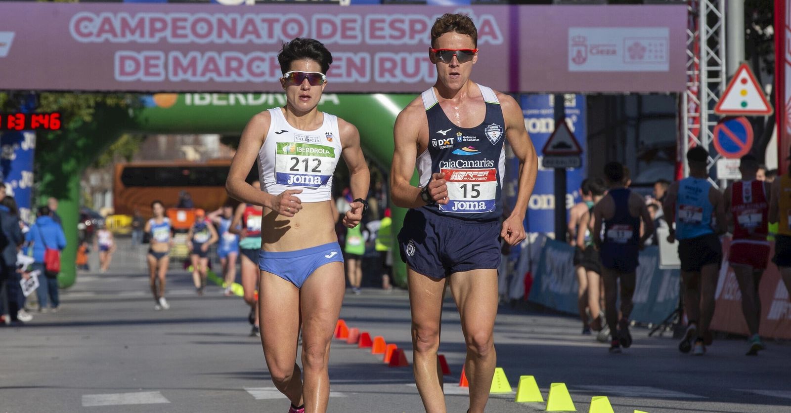 La granadina María Pérez, una de las favoritas en Córdoba, en su última prueba.