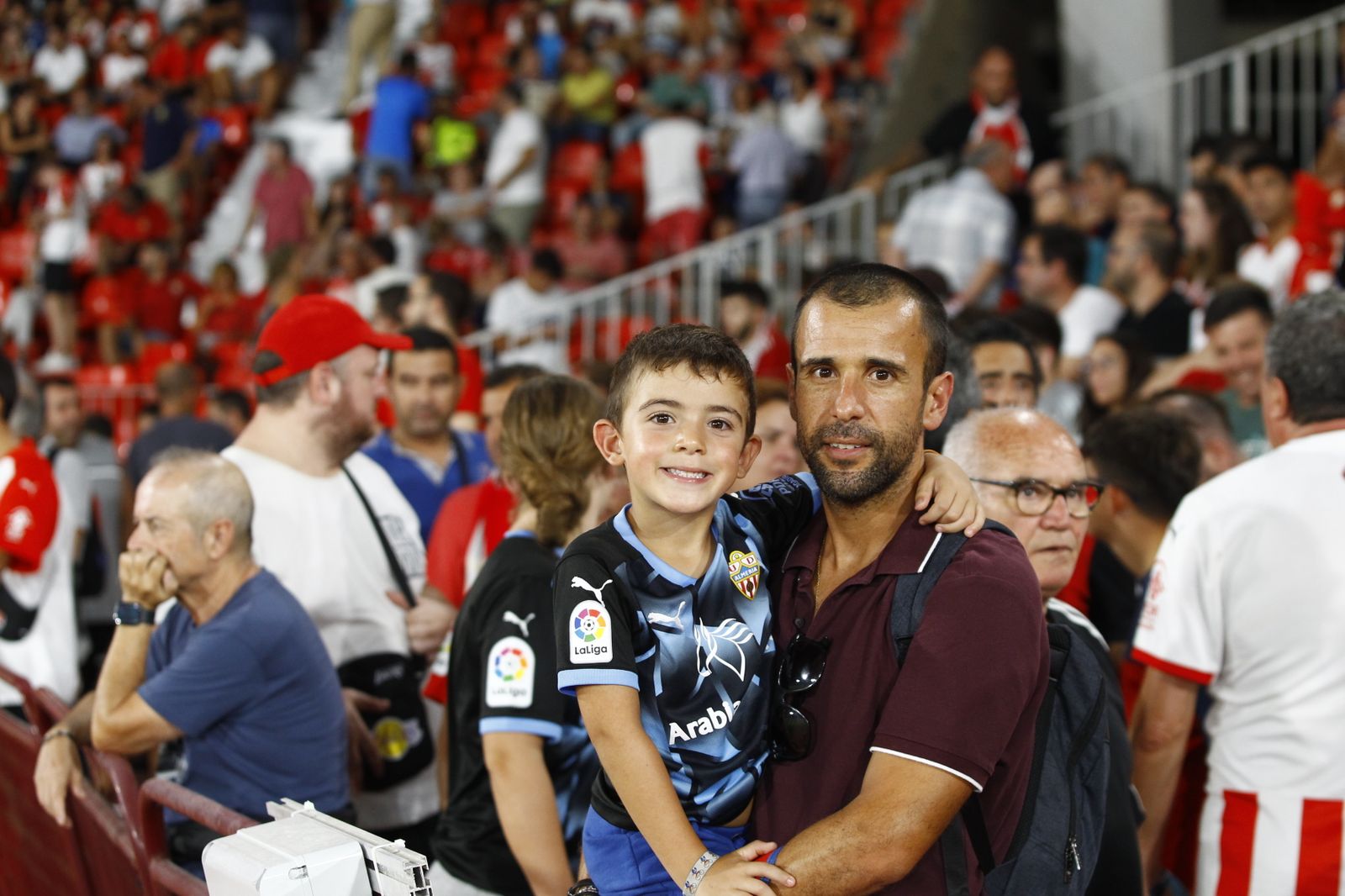Imágenes del partido U.D. Almería-C.A. Osasuna
