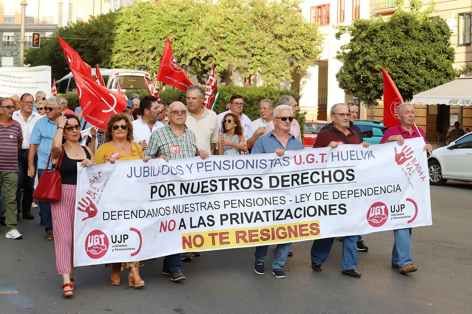 Imágenes de la manifestación "Por unas pensiones dignas"