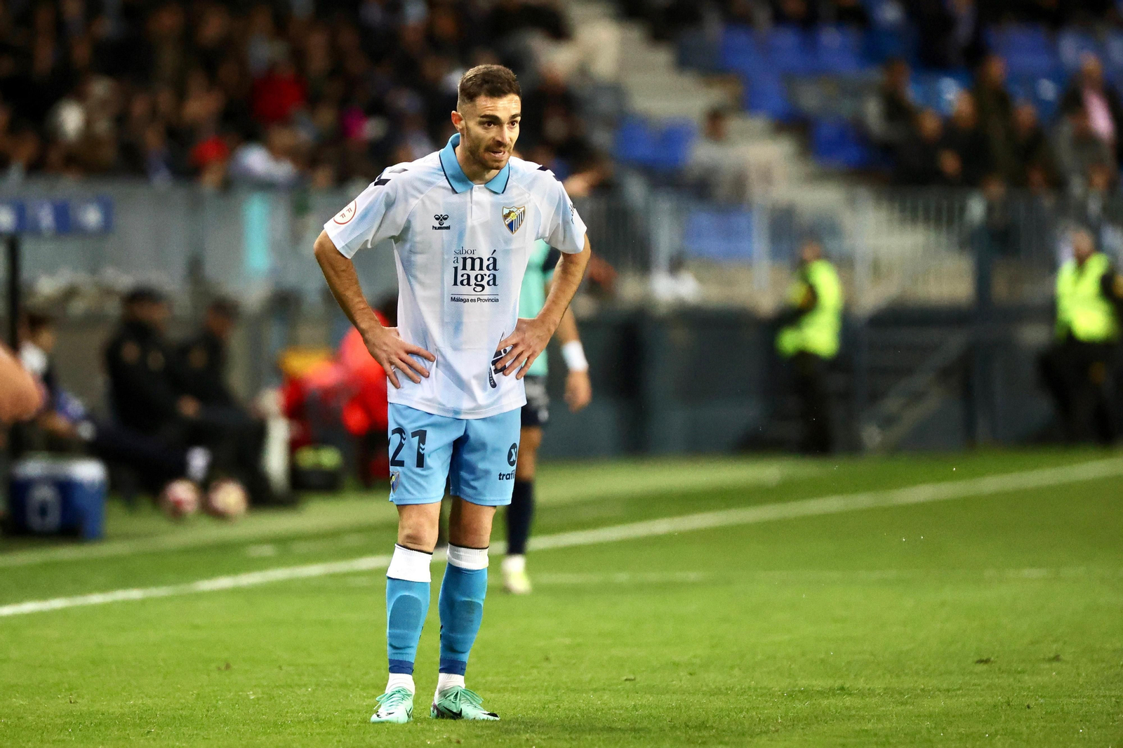 El Málaga CF - Atlético Sanluqueño, en fotos