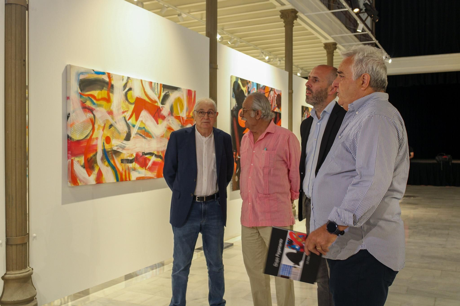 Las imágenes de la exposición 'Luz, forma y movimiento' del Teatro Cómico de Córdoba