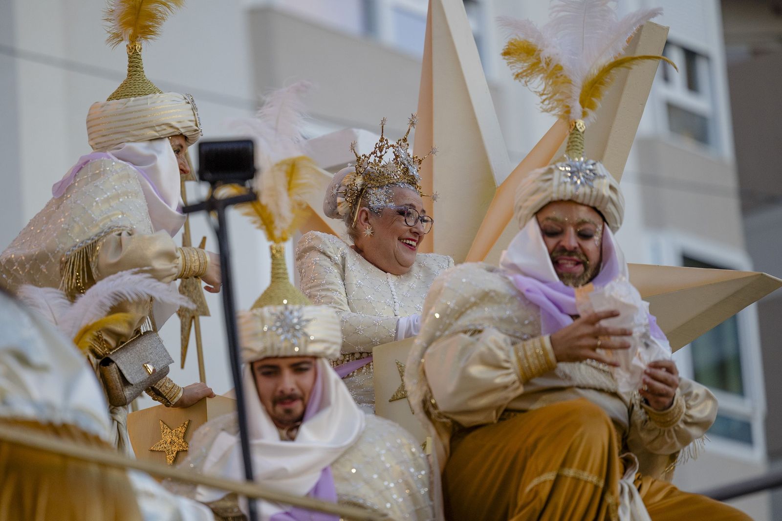 Las imágenes de la cabalgata de SS.MM. los Reyes Magos en Cádiz