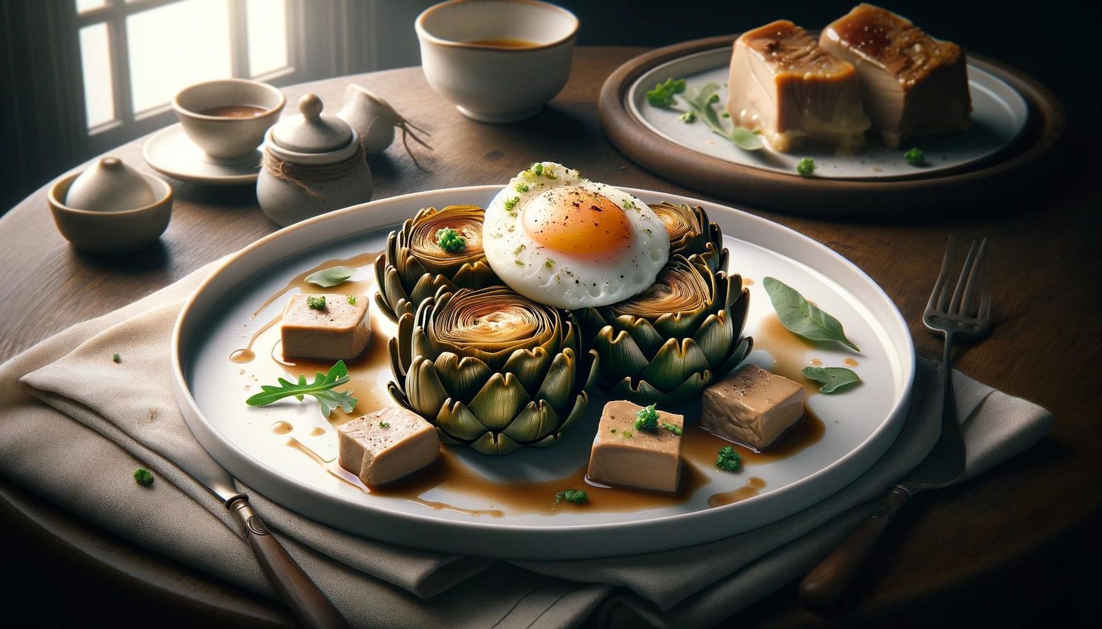 Alcachofas con foie y huevo: una receta fácil y exquisita para salir de la rutina