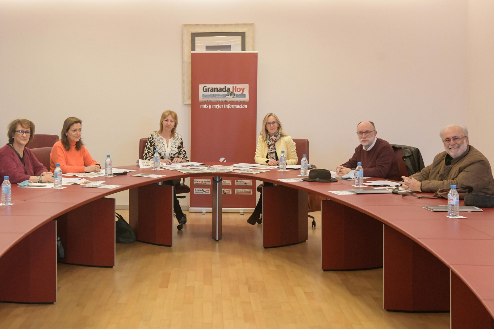 Foto del jurado del IV Certamen del Empleado Público del año.