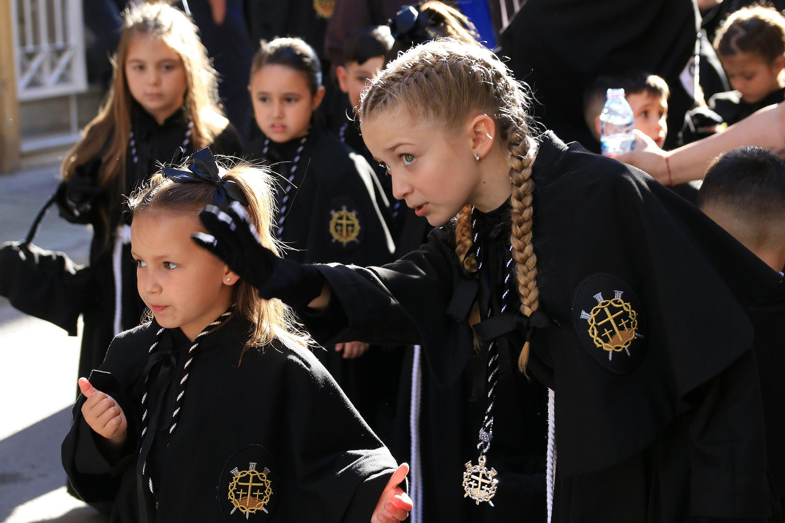 La procesión del Calvario, en imágenes