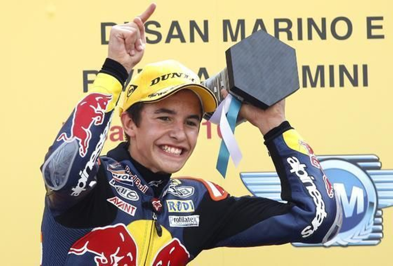 Marc Márquez, vencedor del Gran Premio de San Marino en 125 cc.  Foto: Reuters