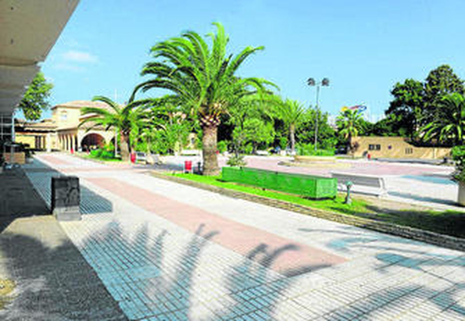 Panorámica de una de las zonas del club social La Salina.