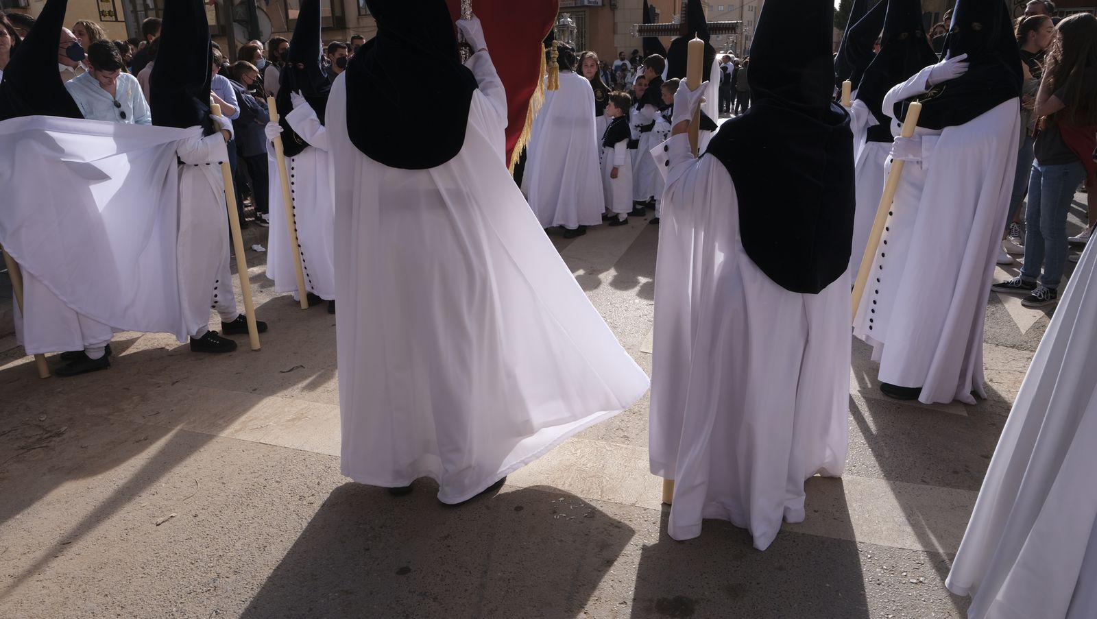 Fotogalería de la procesión de La Estrella. Semana Santa de Almería 2022.