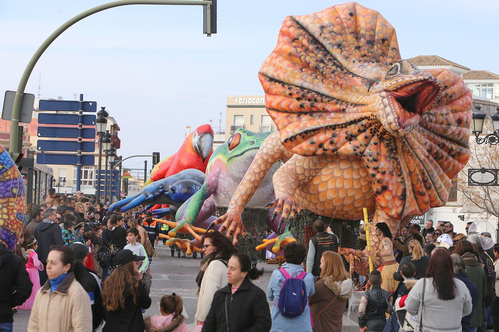 La Cabalgata de Carnaval de Chiclana, en imágenes