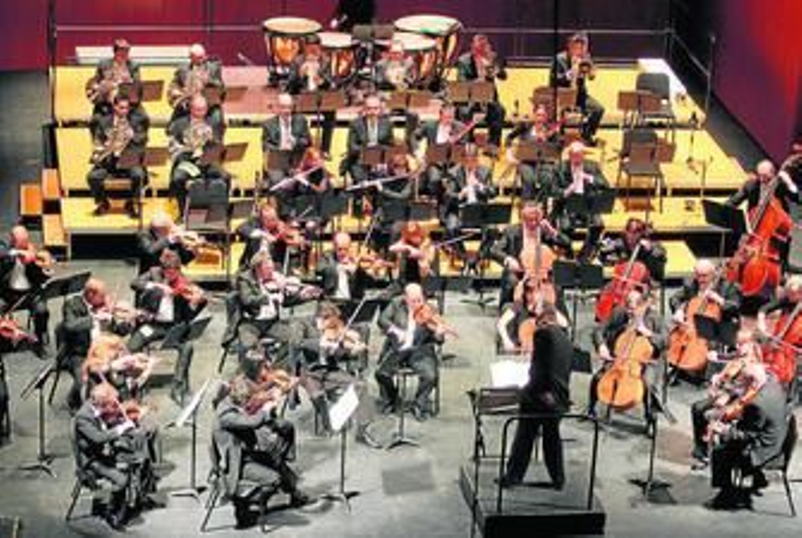 La Orquesta de Córdoba, en su concierto del pasado viernes en el Gran Teatro.