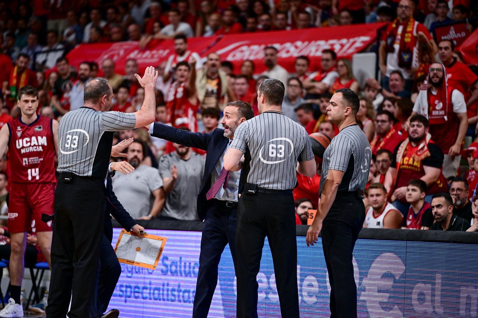 Las fotos del UCAM Murcia - Unicaja, 4º partido de las semifinales de ACB