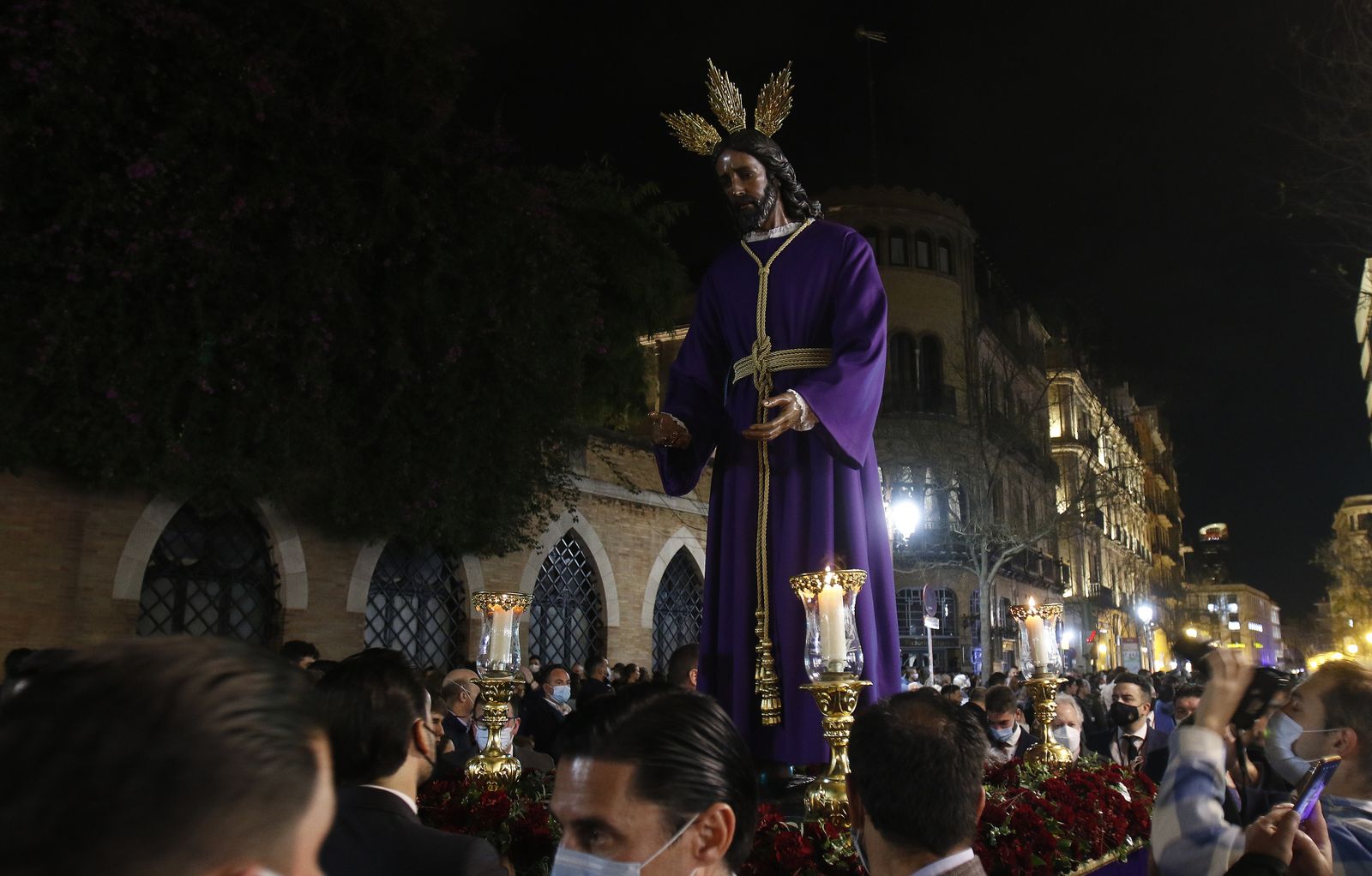 Traslado de las imágenes de Los Panaderos a la Iglesia de la Misericordia