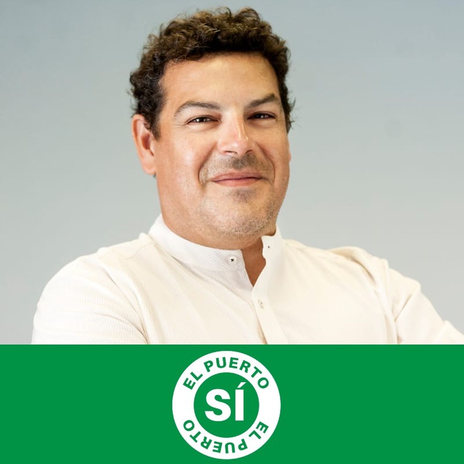Sergio Antonio Velarde, candidato de El Puerto Sí para las próximas elecciones locales.