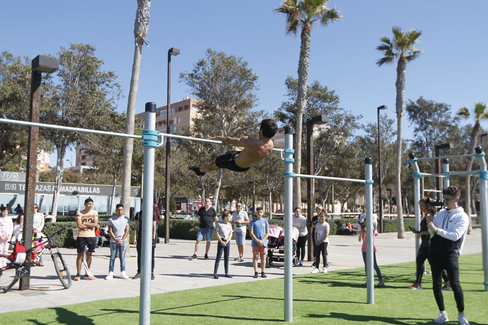 Fotogalería Pista de Calistenia. Parque de los Periodistas. Almería