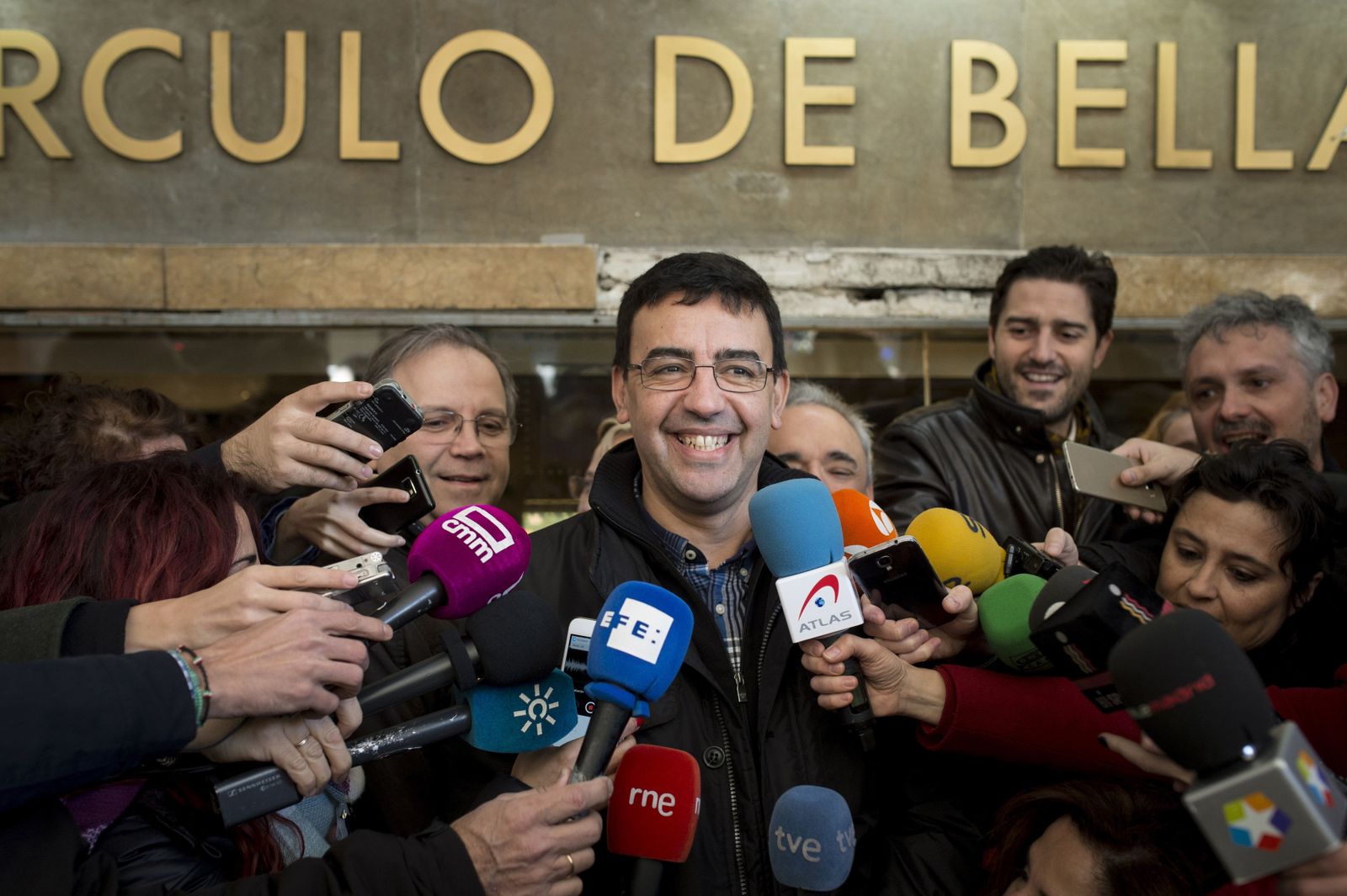 Mario Jiménez, portavoz de la Gestora del PSOE.