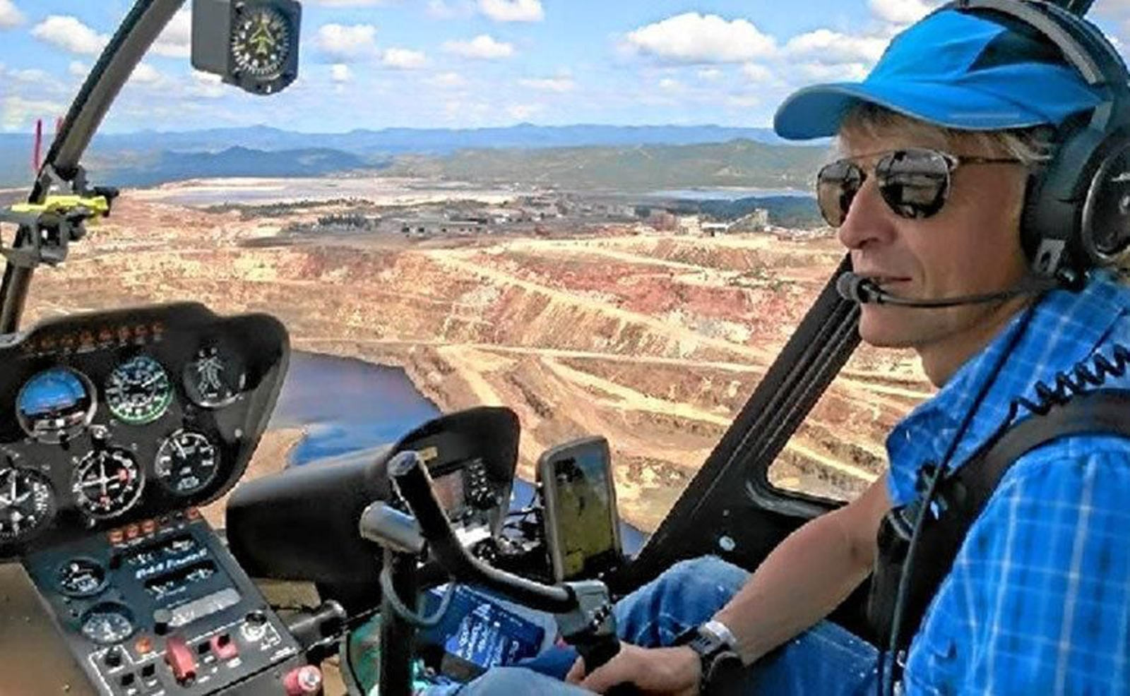 Jesús Calleja graba en Huelva