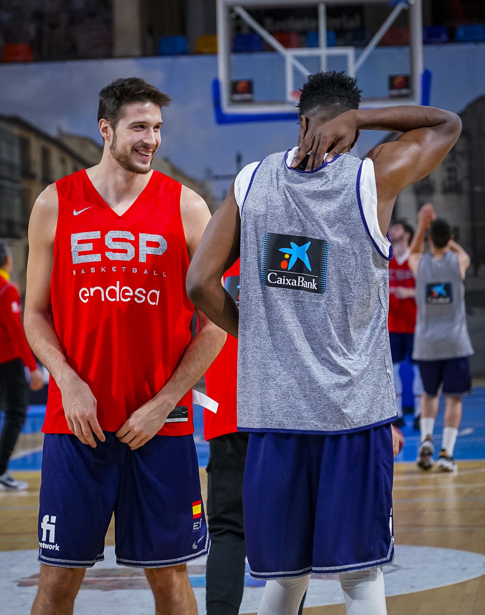Fotos: Los jugadores del Unicaja ya entrenan con España