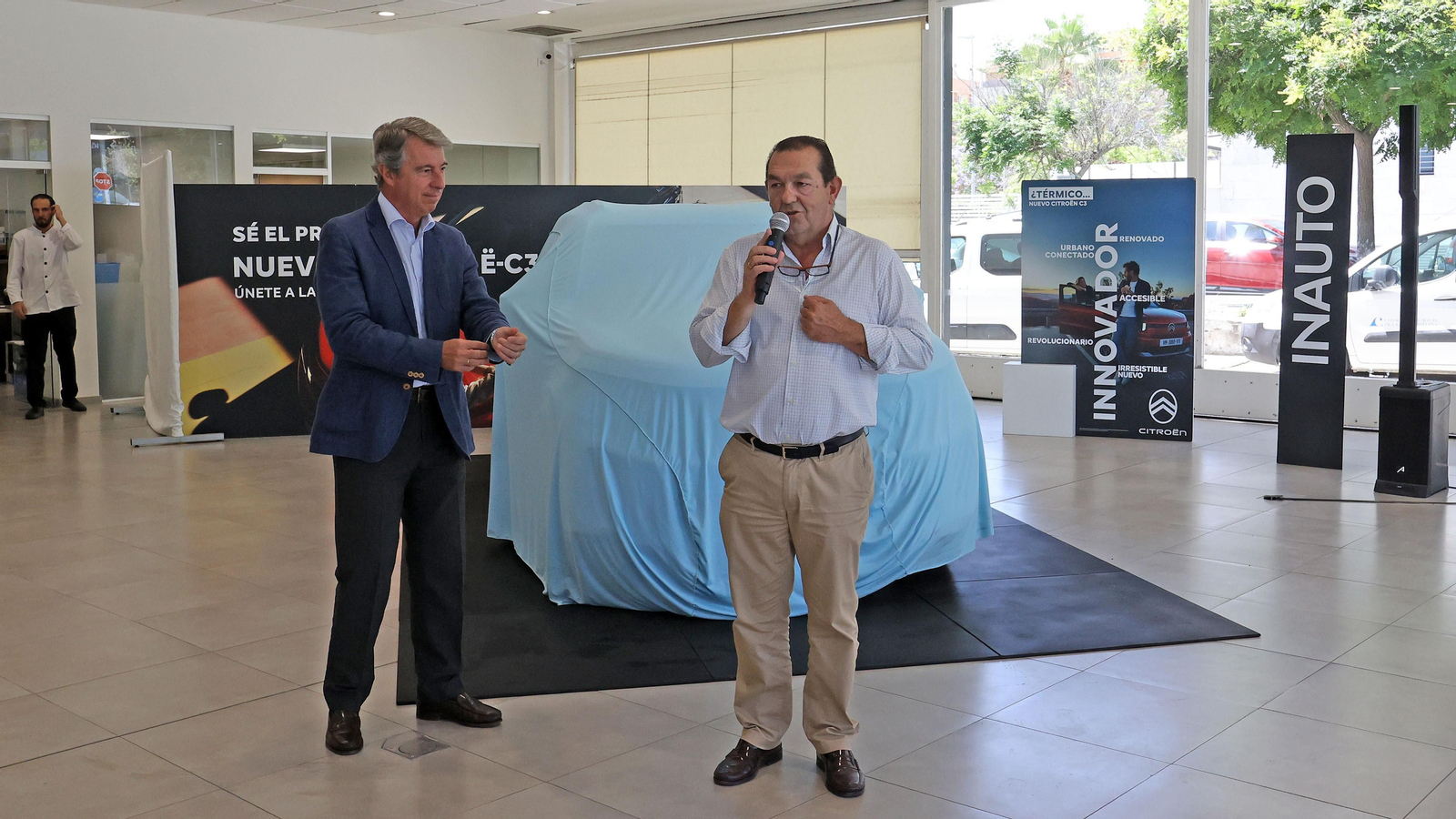 Presentación del nuevo Citroën ë-C3 en el concesionario Inauto Jerez