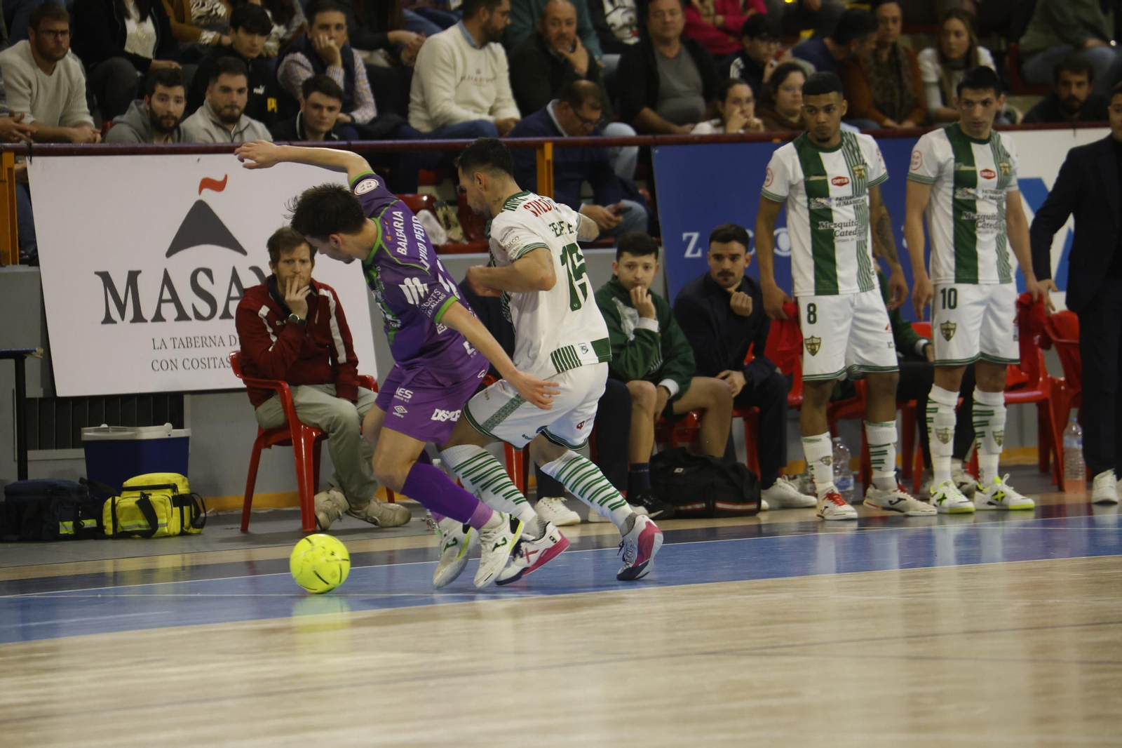 Las mejores fotos del ambiente en Vista Alegre para el Córdoba Futsal - Palma.