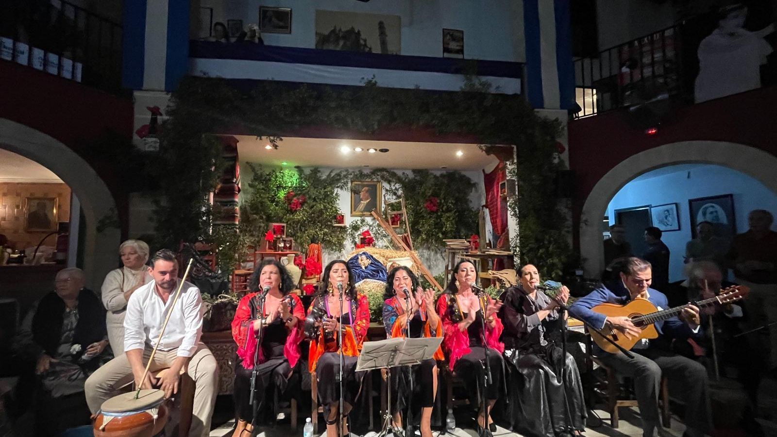 Zambomba en la Peña Cultural Don Antonio Chacón de Jerez