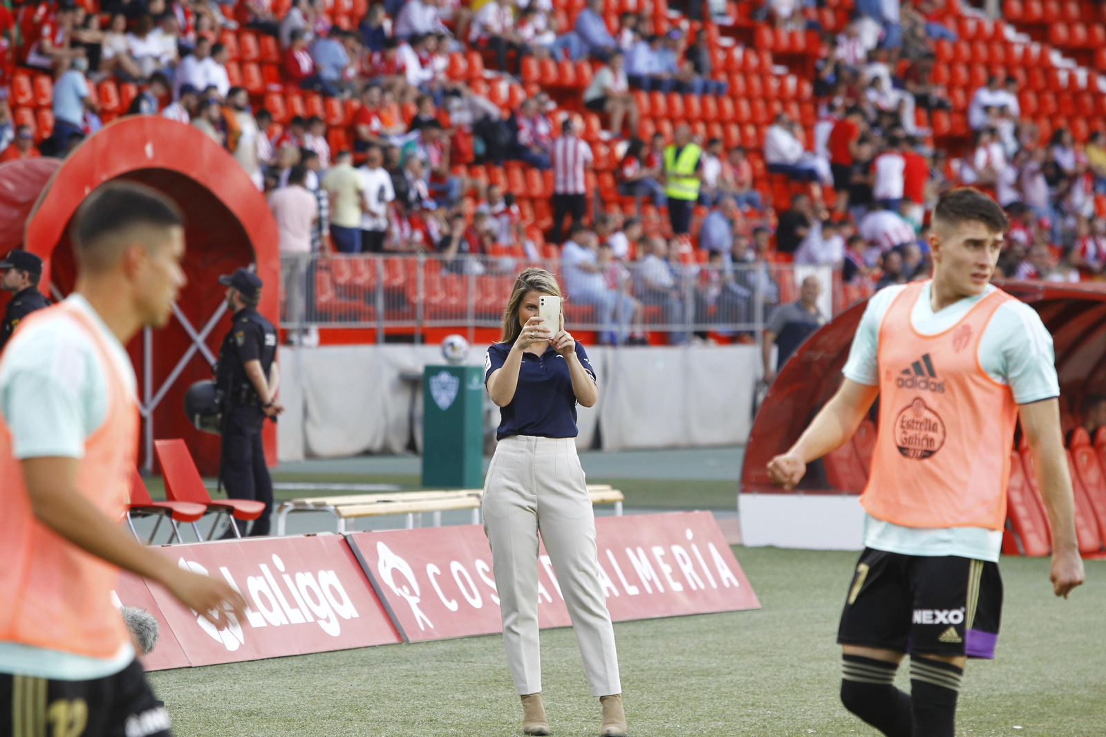Imágenes del partido U.D. Almería-Real Valladolid C.F.