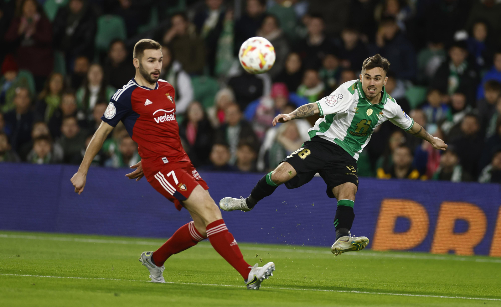 Las imágenes del Betis-Osasuna de Copa del Rey