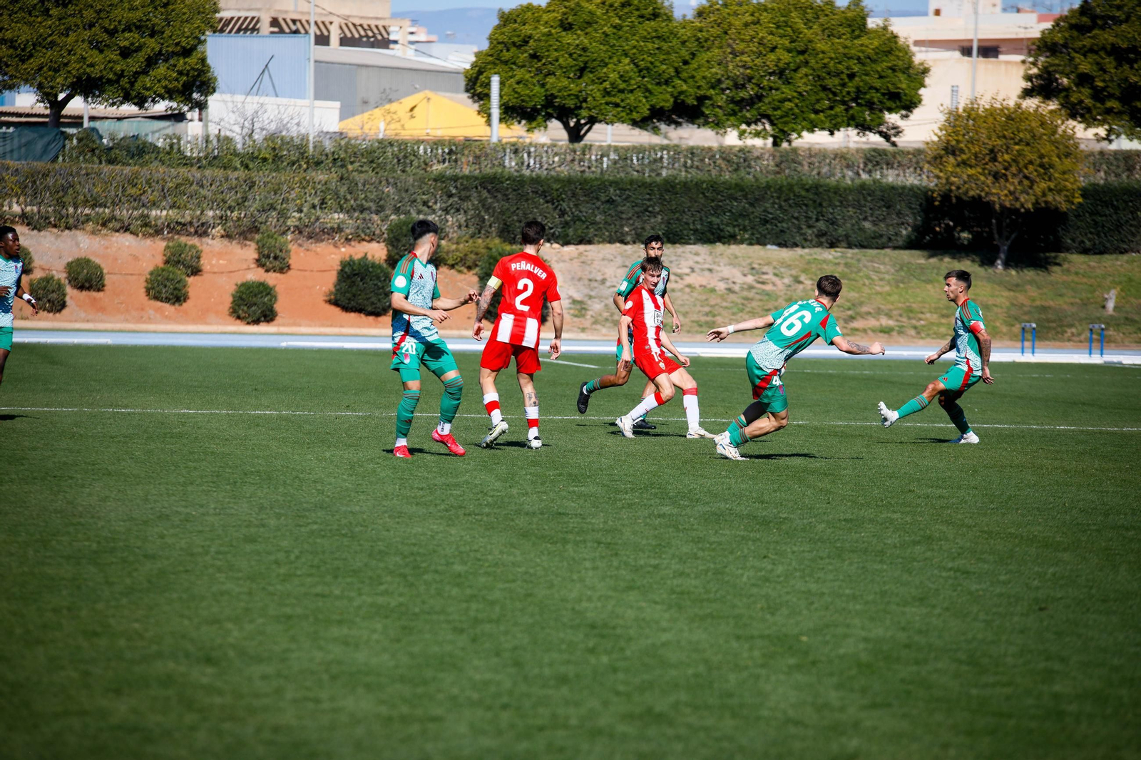 Las imágenes de Segunda RFEF entre Almeria B y recreativo de Granada