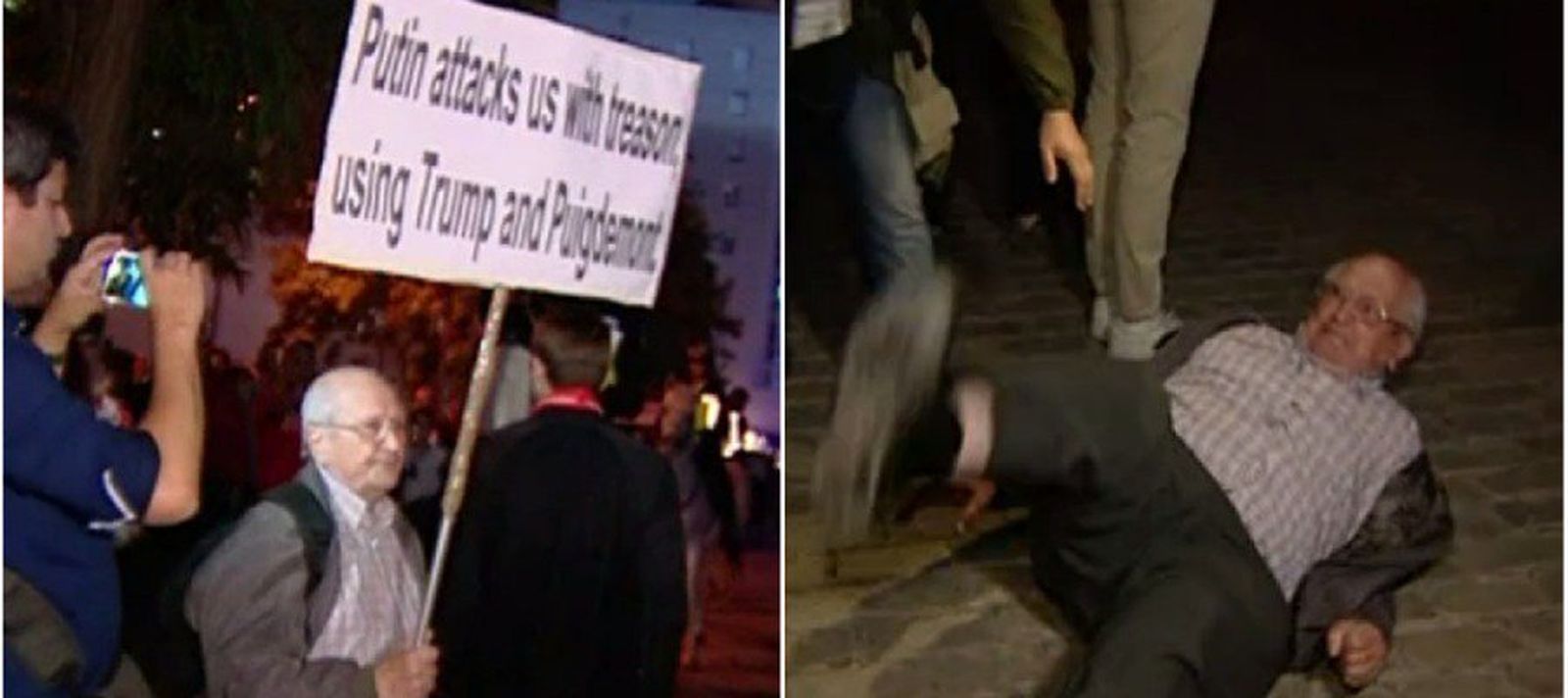 El anciano agredido.