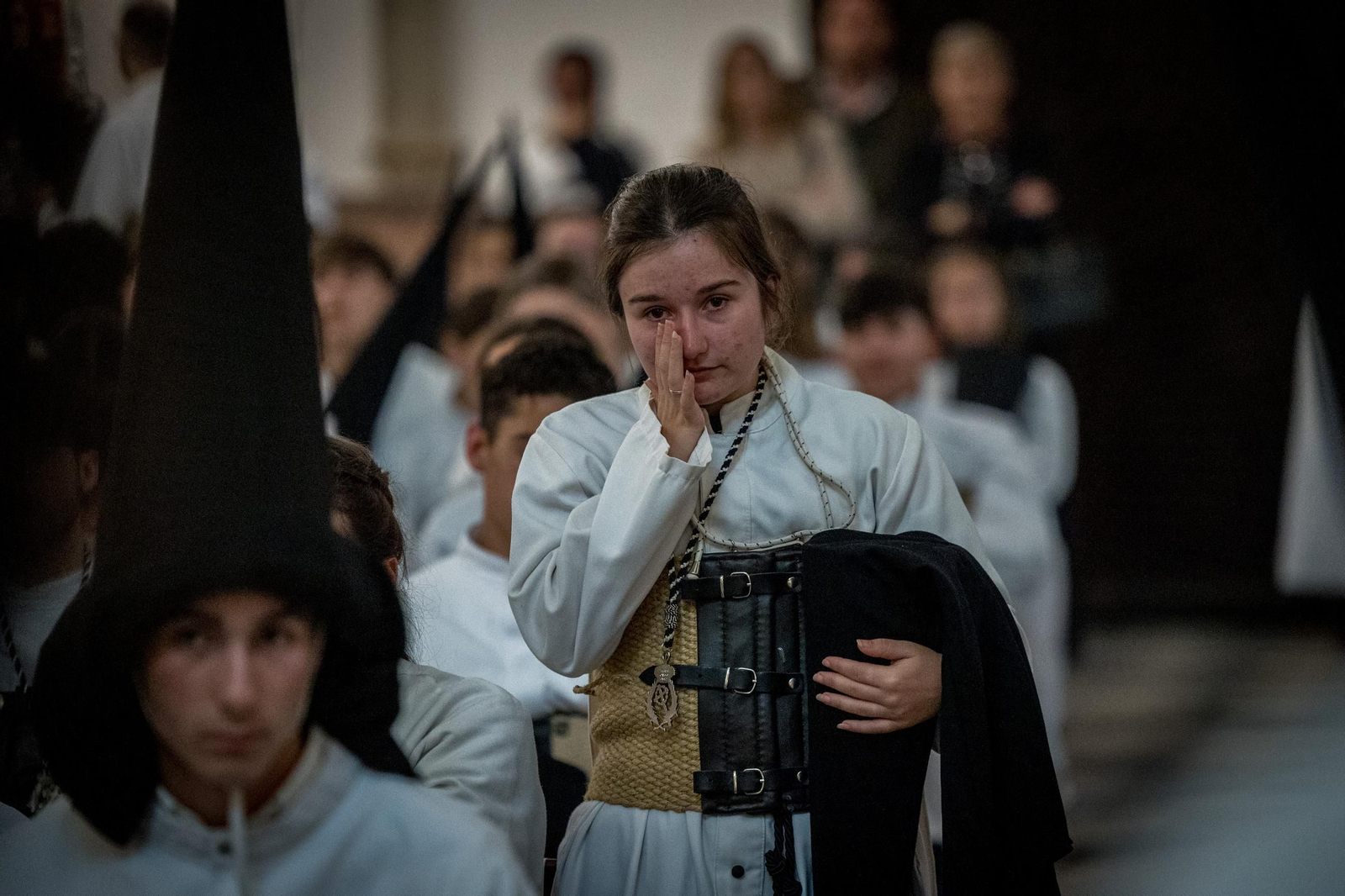 Imágenes de la hermandad del Caído, que decide no salir, en la Semana Santa de Cádiz 2025