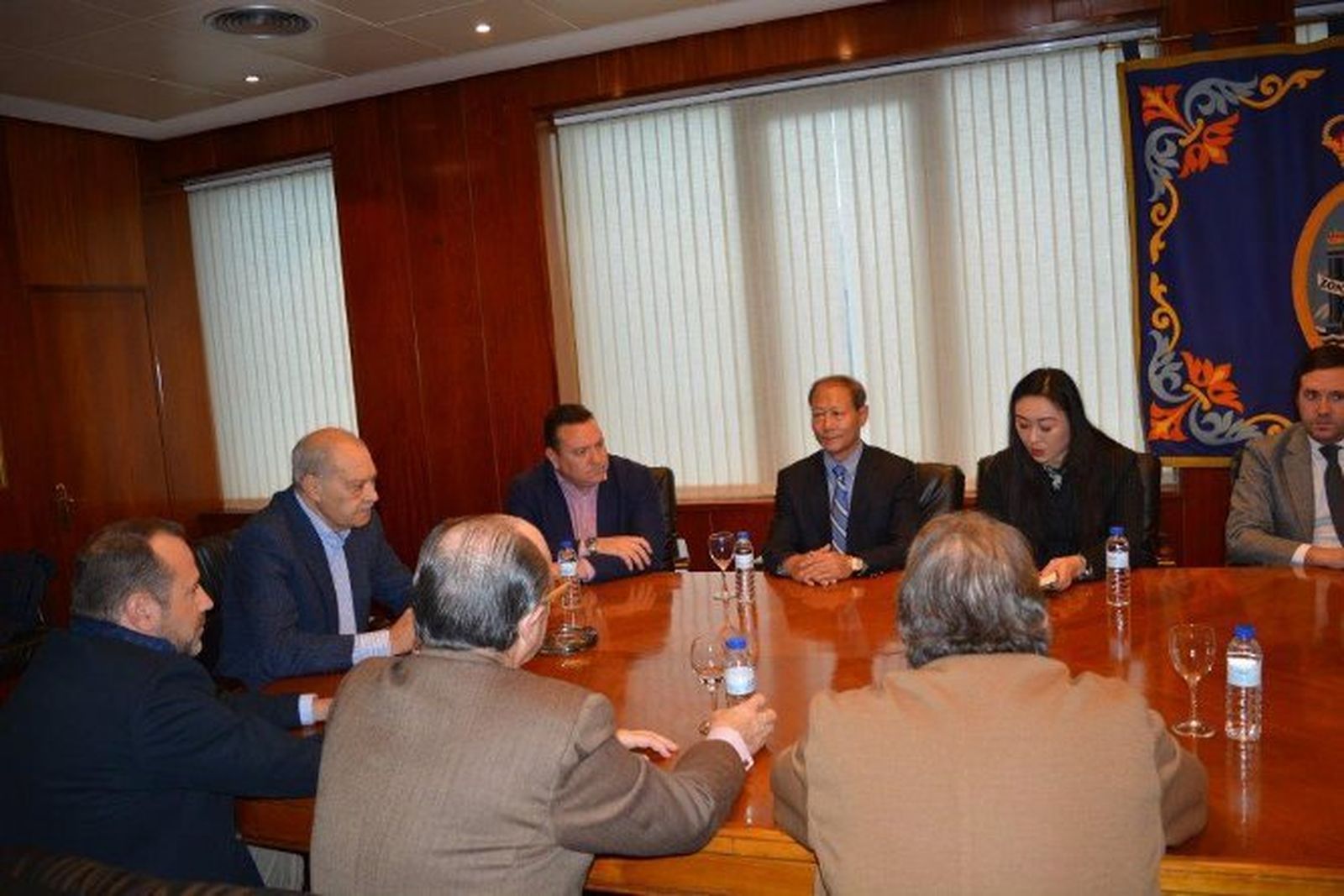 Imagen de la reunión.