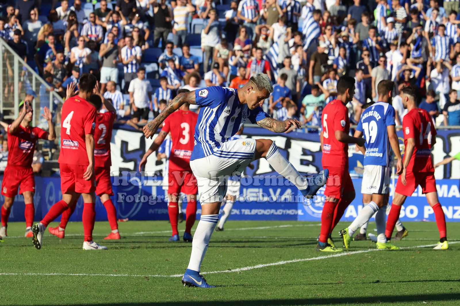 Imágenes del Recreativo de Huelva-Fuenlabrada