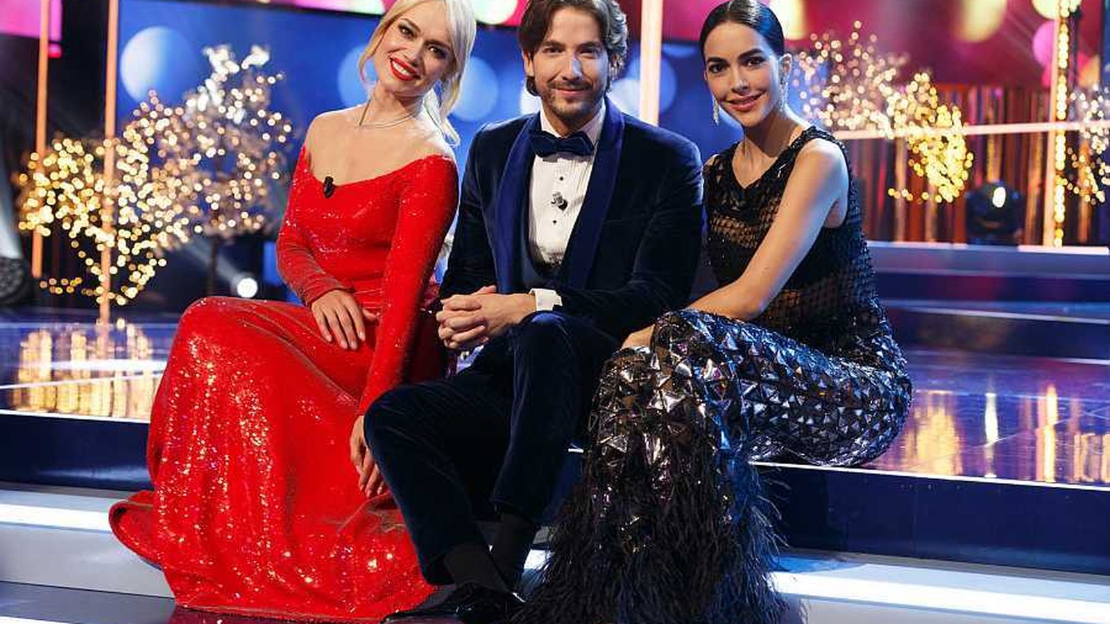 Patricia Conde, Rocío Muñoz y el actor colombiano Carlos Torres