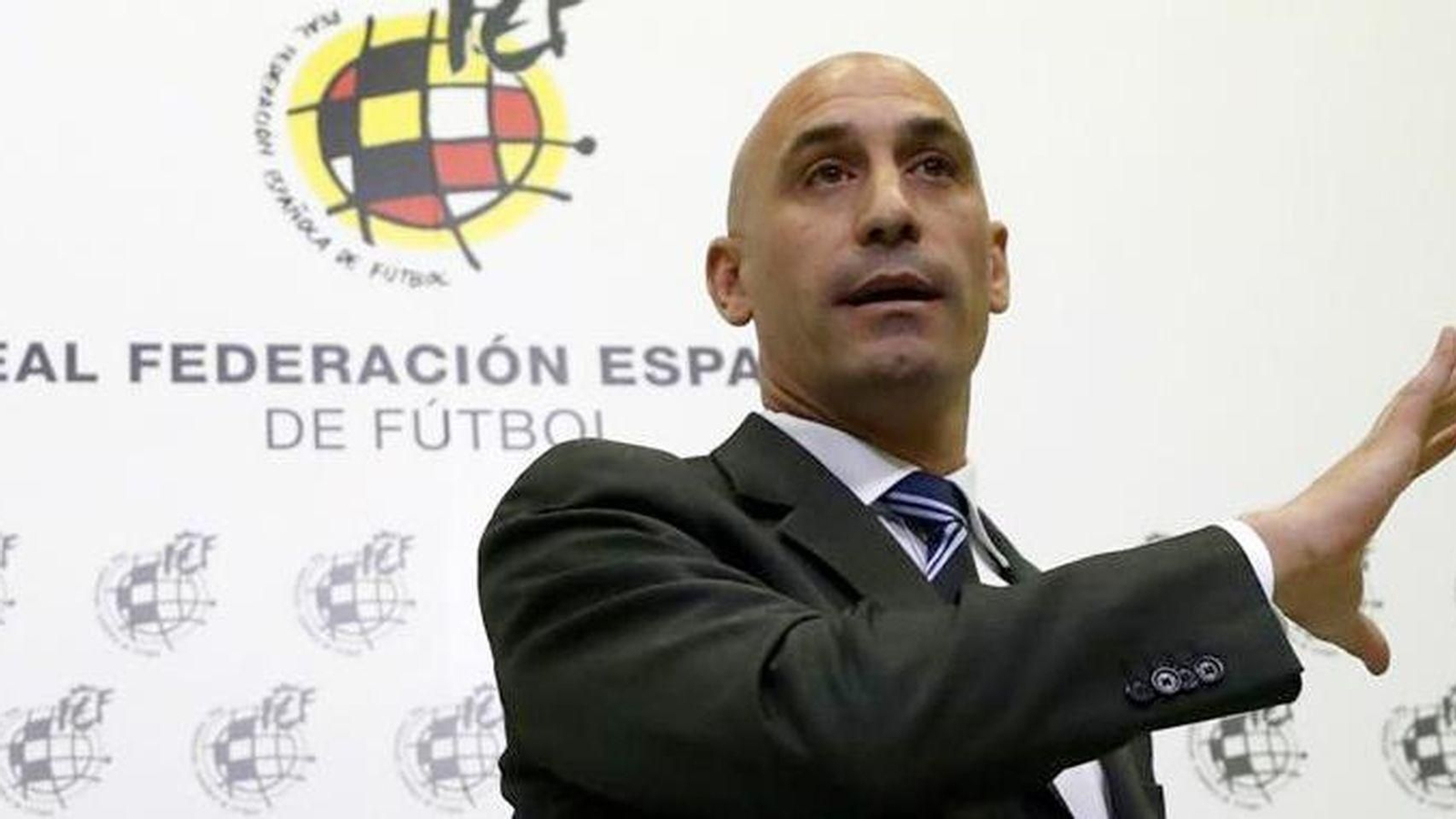 Luis Rubiales, presidente de la Federación Española de Fútbol