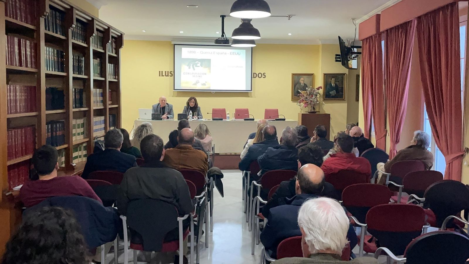 Una imagen de la presentación.