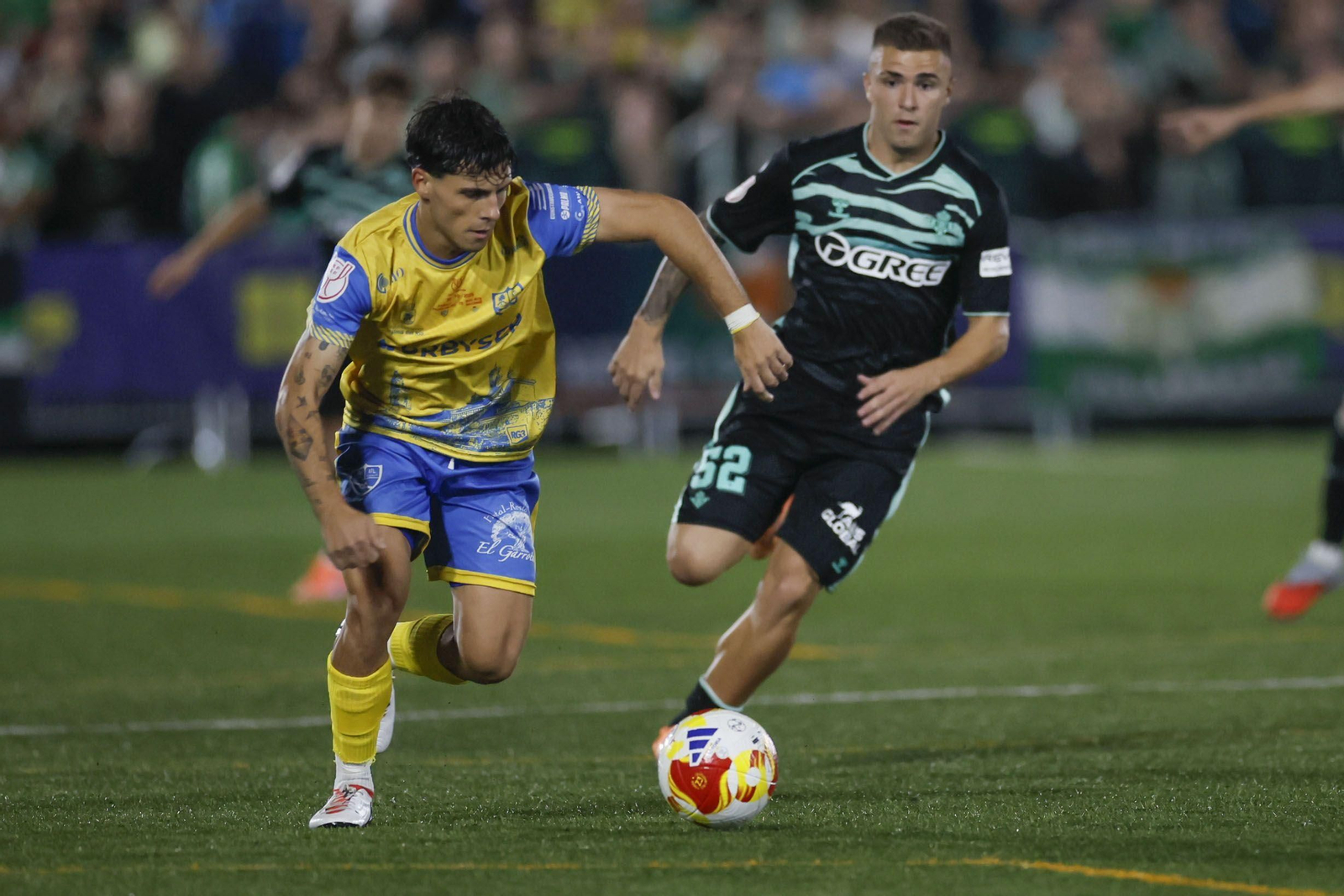 Las mejores fotos del paso del Betis por Palma del Río en la Copa del Rey