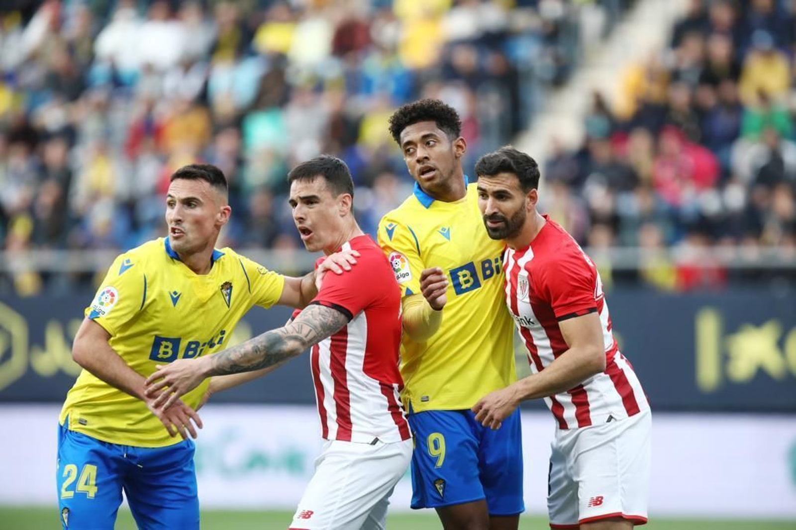 Imágenes del Cádiz CF - Athletic de Bilbao