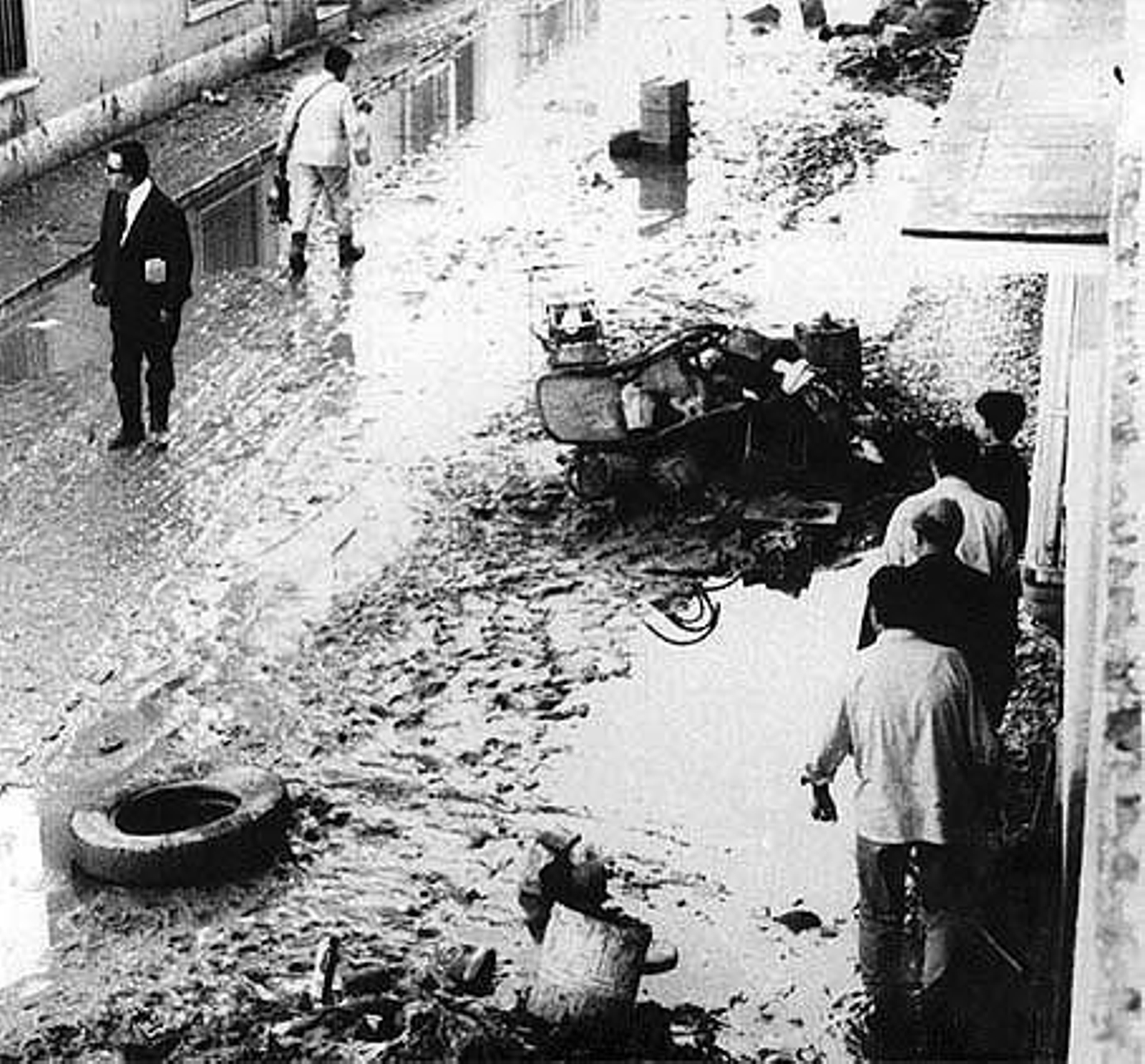 Inundación en Chiclana