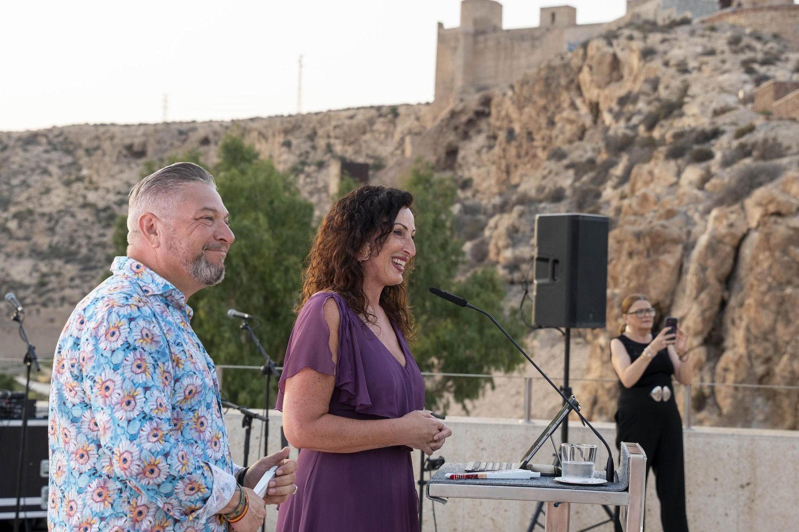 Las imágenes de la presentación de la Feria de Almería 2025 en honor de la Virgen del Mar
