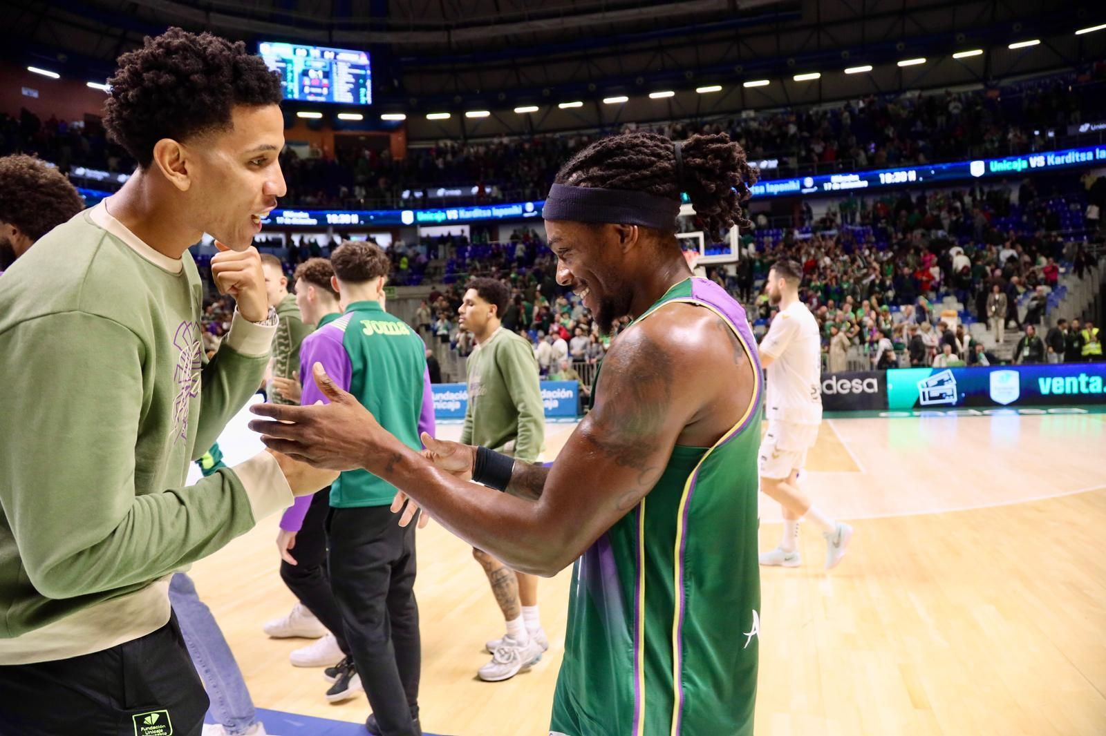 El Unicaja-San Pablo Burgos, en fotos