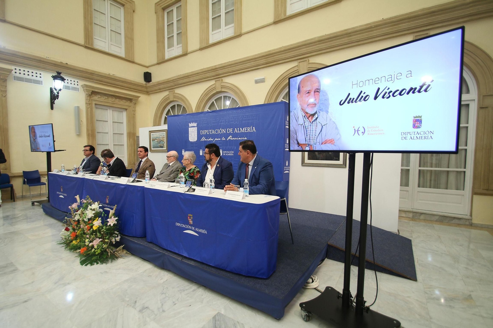 Fotogalería homenaje al pintor Julio Visconti